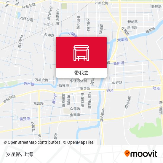 罗星路地图
