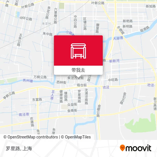 罗星路地图