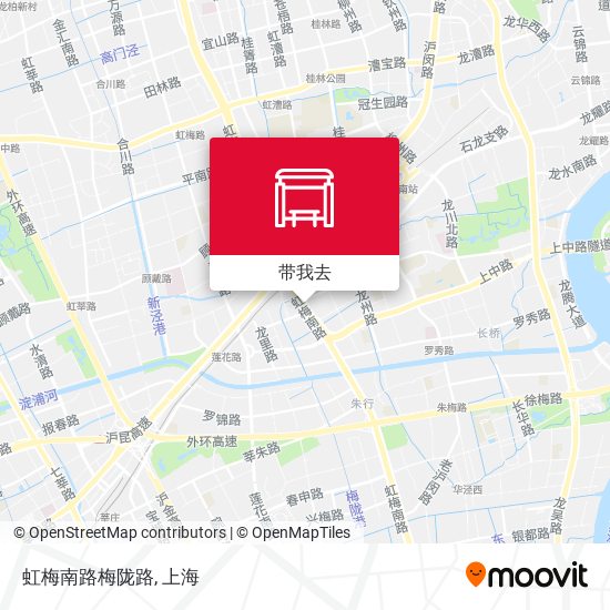 虹梅南路梅陇路地图