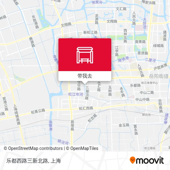 乐都西路三新北路地图