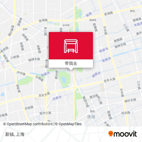 新镇地图