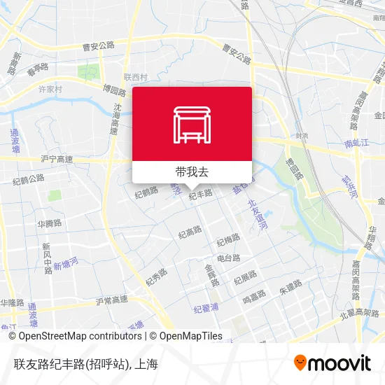 联友路纪丰路(招呼站)地图