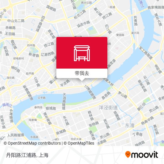 丹阳路江浦路地图