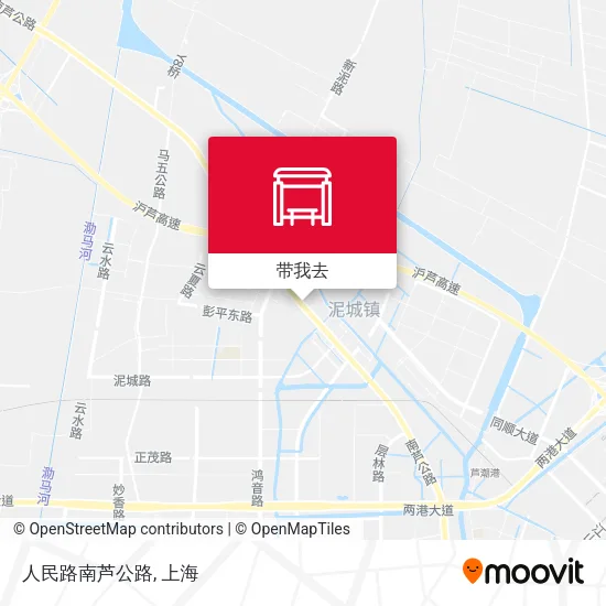 人民路南芦公路地图