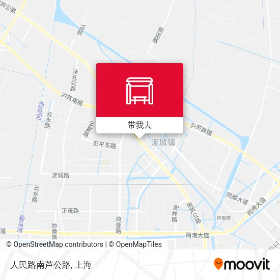 人民路南芦公路地图