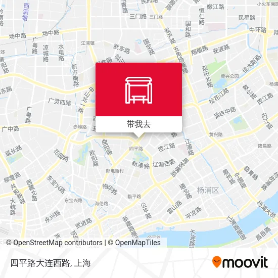 四平路大连西路地图