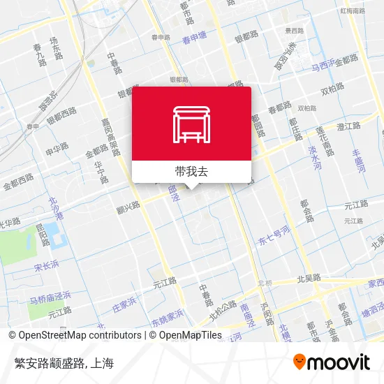 繁安路颛盛路地图