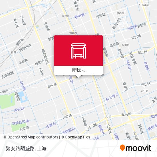 繁安路颛盛路地图