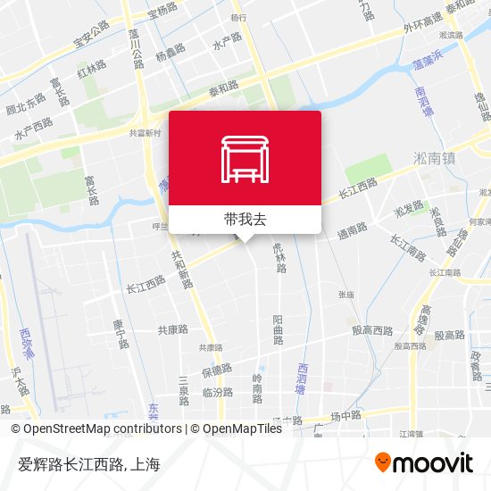爱辉路长江西路地图