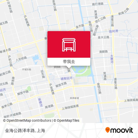 金海公路泽丰路地图