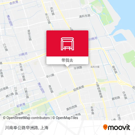 川南奉公路华洲路地图