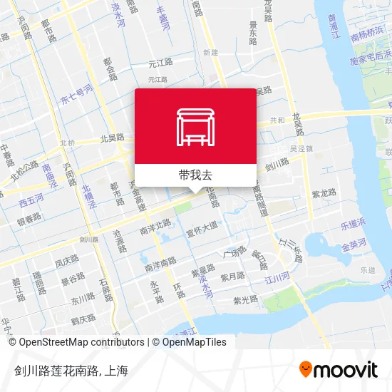 剑川路莲花南路地图
