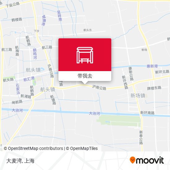 大麦湾地图