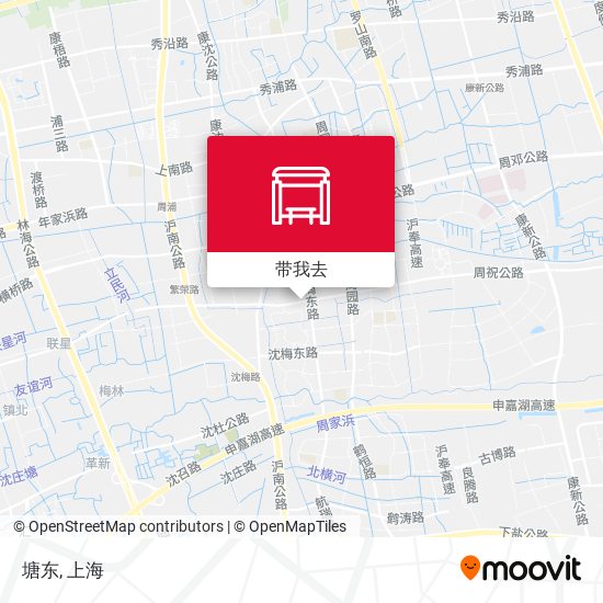 塘东地图