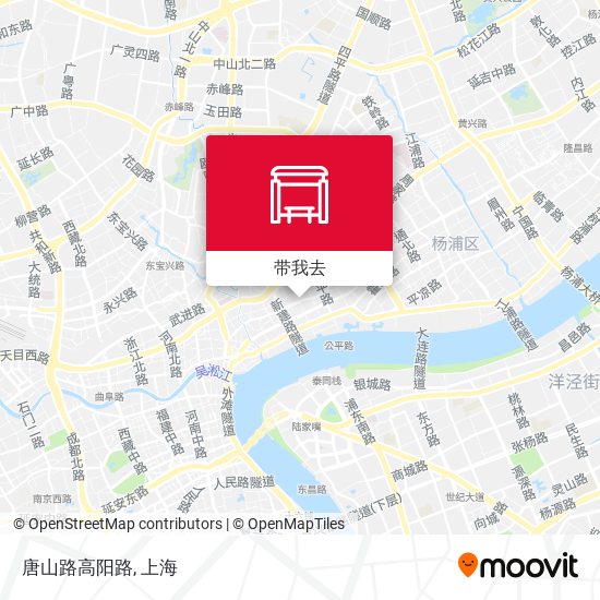 唐山路高阳路地图