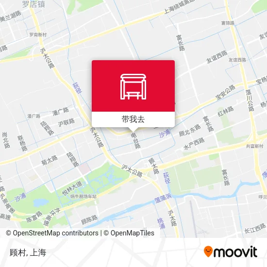 顾村地图