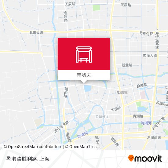 盈港路胜利路地图