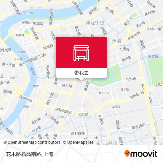 花木路杨高南路地图