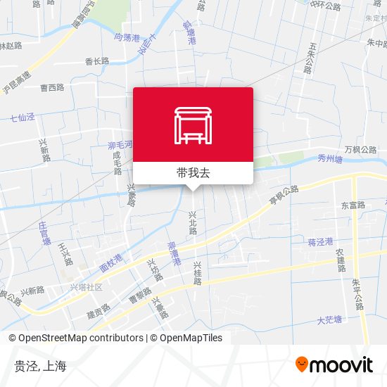 贵泾地图