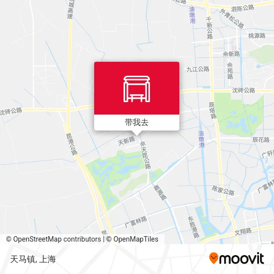 天马镇地图