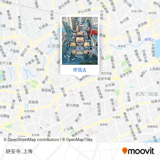 静安寺地图
