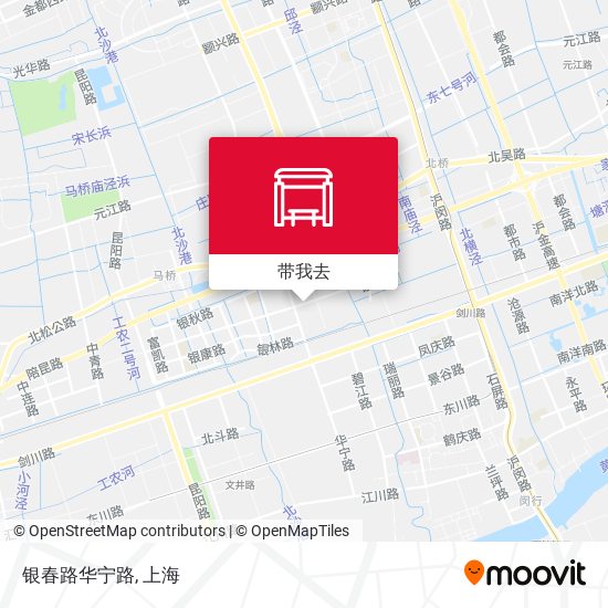 银春路华宁路地图