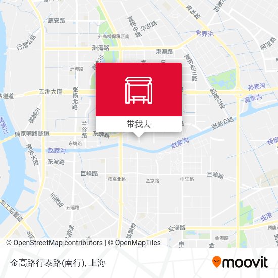 金高路行泰路(南行)地图