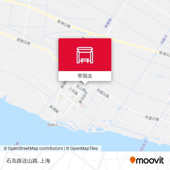 石岛路达山路地图
