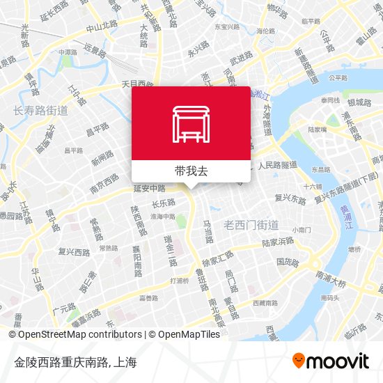 金陵西路重庆南路地图