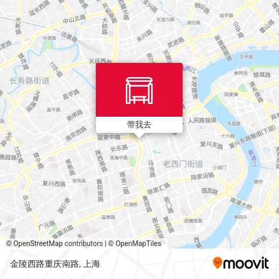 金陵西路重庆南路地图