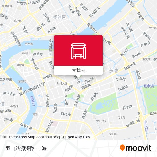 羽山路源深路地图