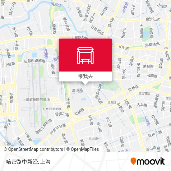 哈密路中新泾地图
