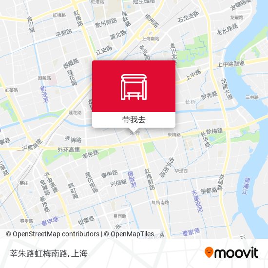 莘朱路虹梅南路地图