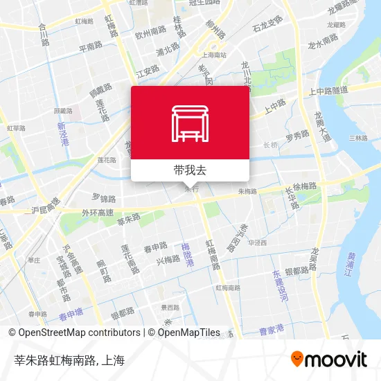 莘朱路虹梅南路地图