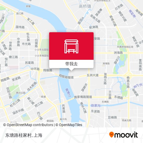 东塘路桂家村地图