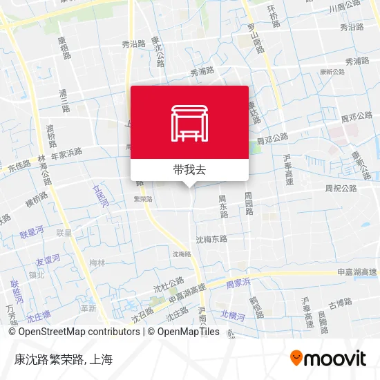 康沈路繁荣路地图