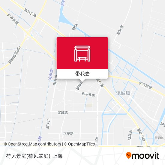 荷风景庭(荷风翠庭)地图