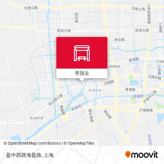 盈中西路海盈路地图
