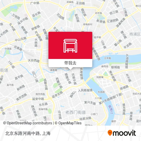 北京东路河南中路地图