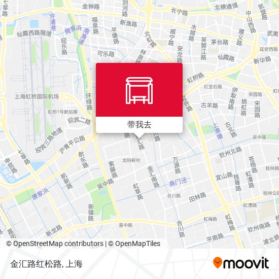 金汇路红松路地图