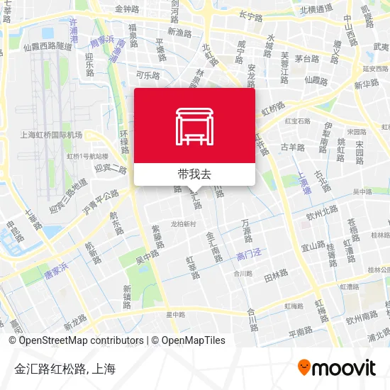 金汇路红松路地图
