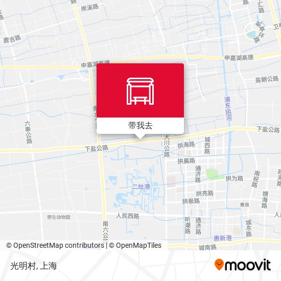 光明村地图