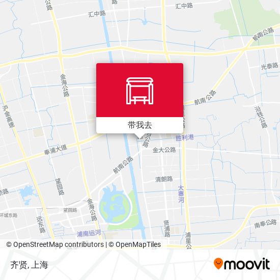 齐贤地图