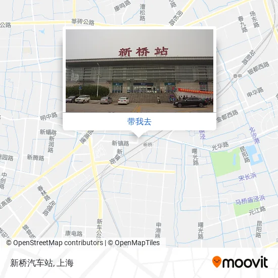 新桥汽车站地图