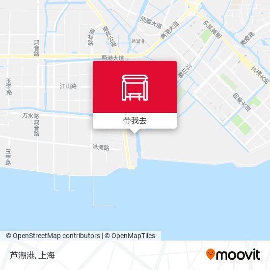 芦潮港地图