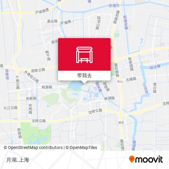 月湖地图