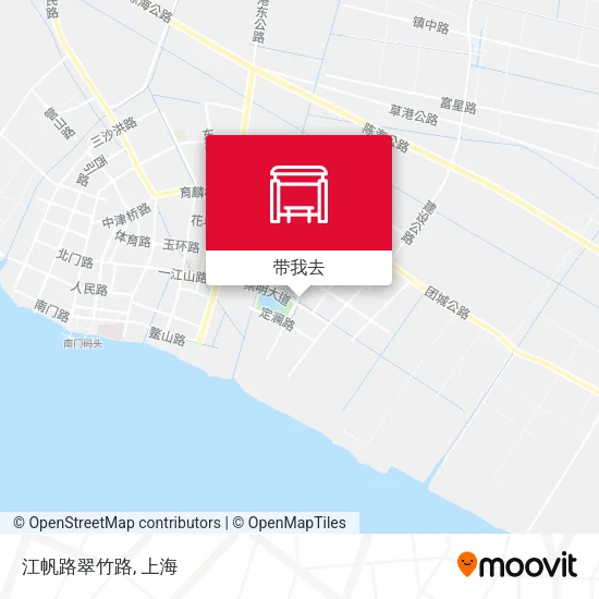 江帆路翠竹路地图