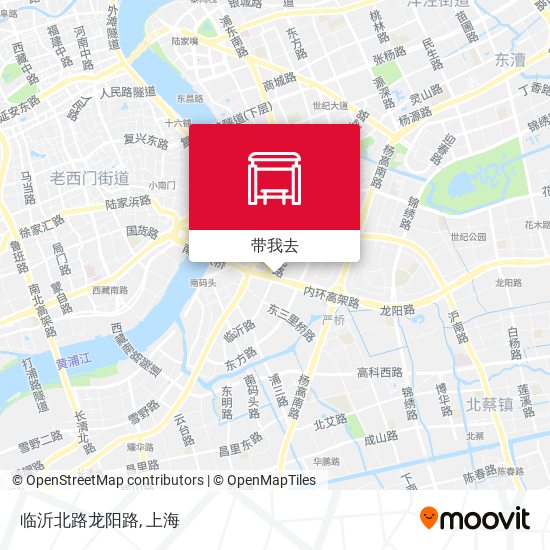 临沂北路龙阳路地图