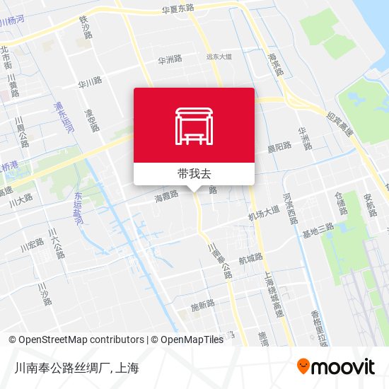 川南奉公路丝绸厂地图