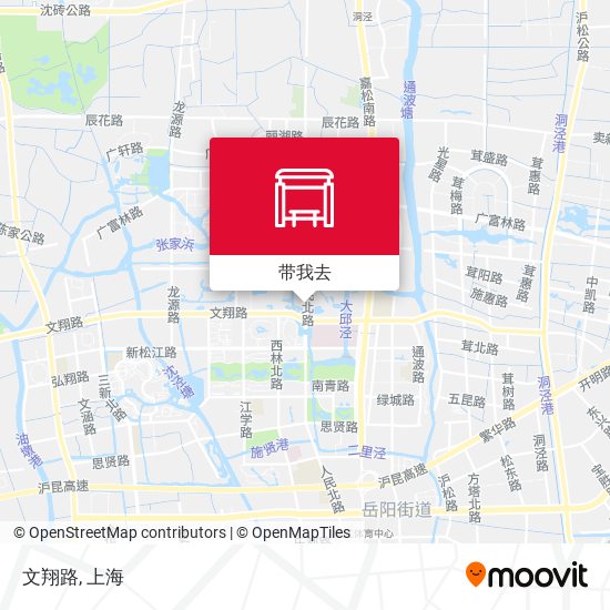 文翔路地图